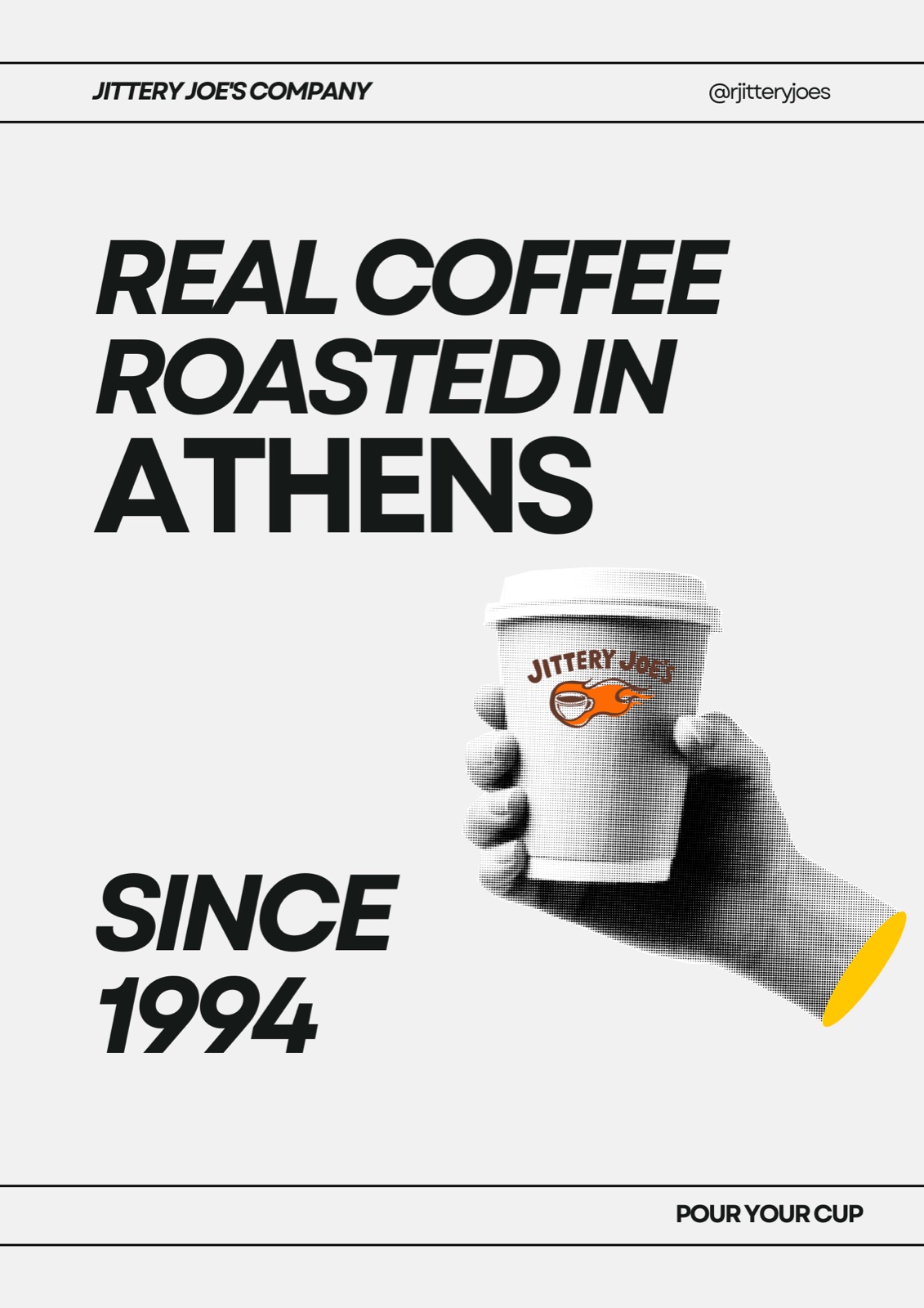 Jittery Joe's × Georgia Wholesale brand work