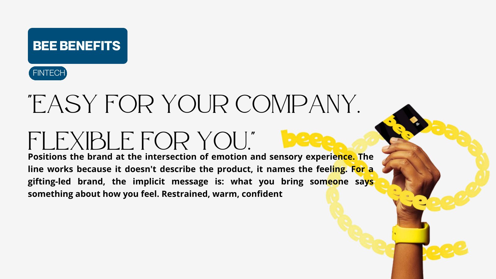 Selected names brand work